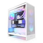 Nzxt H7 Flow 2024 Mid-tower Atx Pc Case With Rgb Fans White. Fixed Price $79.99.