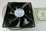 New Nmb Ball Bearing 12VDC Cooling Fans, 3200 Rpm, 55 Cfm 92 Mm X 25 3-WIRE. Fixed Price $12.99.