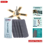5-PACK Ultra Fresh Ceiling Fan Filters With Zeolite & Coconut Carbon Technology. Fixed Price $70.95.