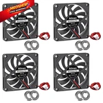 Alinan 4PCS 8010 80MM X 10MM 5V Dual Ball Bearings Brushless Fan 2PIN Dc.... Fixed Price $15.32.