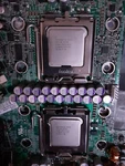 Xeon E5450 Motherboard From Hp XW6600 W/ Cpus And Fans - 3GHZ, 32 Gb Max Memory. Fixed Price $1200.09.