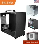 Elegant V500 Mini Computer Case With Dust Filter & Efficient Cooling System. Fixed Price $58.99.