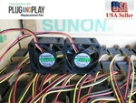 Pack Of 2X Quiet Replacement Fans For Netgear M4100-24G-POE+ (GSM7224P). Fixed Price $45.95.