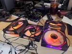 Ibuypower 1800 Rpm Gen 9 Deluxe Case Fans Rgb Qty 4. Fixed Price $39.99.