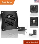 Minimal Noise Airplate S1 Cooling Fan With Multi-speed Control For Electronics. Fixed Price $40.79.