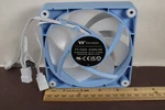 Light Blue Thermaltake TT-1225 A1225L12S 12V .30A Brushless Cooling Pc Fan Lqqk. Fixed Price $11.99.