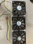 3 Pack Manhattan Conductor Bearing Fan With Heat Sink. Fixed Price $22.50.