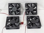 Bok - Computer Brushless Dc Fans 80MM BDM8025S 4 Pack. Fixed Price $17.95.