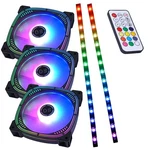 Ds Rainbow Pc Lighting, 120MM Addressable Led Computer Cooling Fans With Cont.... Fixed Price $41.59.