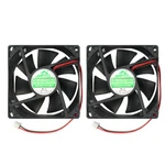 SECURITY-01 80MM By 25MM 8025 12V Dc 0.20A Dual Ball Bearing.... Fixed Price $12.66.