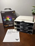 Asus Tuf Gaming Argb Fan TR120 Case 3 Pack 120MM Aura Sync New/open Box. Fixed Price $89.99.