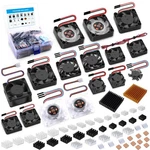 Geeekpi Heatsink Fan Kit For Raspberry Pi, Cooler Set With Pwm Spee. Fixed Price $65.84.