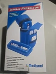 Medicool Insulin Protector Case Blue, Insulated Traveling. Fixed Price $21.00.