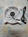 Ezdiy-fab White Moonlight 120MM Rgb Pwm Case Fan With HUB,5V Motherb. Fixed Price $24.95.