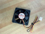 Evercool EC6015M12CA Fan 12VDC 0.08A. Fixed Price $19.77.
