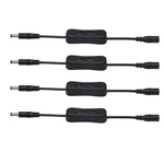 Pngknyocn Dc 5.5MM X 2.1MM To Female On/off 8 Inches, Black. Fixed Price $16.10.
