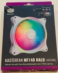 Cooler Masterfan MF140 Halo White Edition Addressable Rgb 140MM New. Fixed Price $24.99.