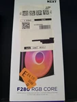 Nzxt F280 Rgb Core 280MM Single-frame Fan Unit Fluid Dynamic Bearings Black. Fixed Price $28.00.