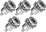 5-PACK DC-099 5.5 X 2.1MM 30V 10A Power Jack Socket,threaded Female Panel. Fixed Price $12.81.